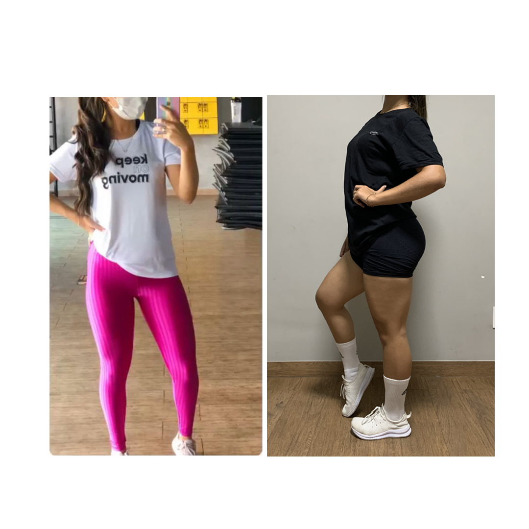 ANTES E DEPOIS - HANANI FRENTE